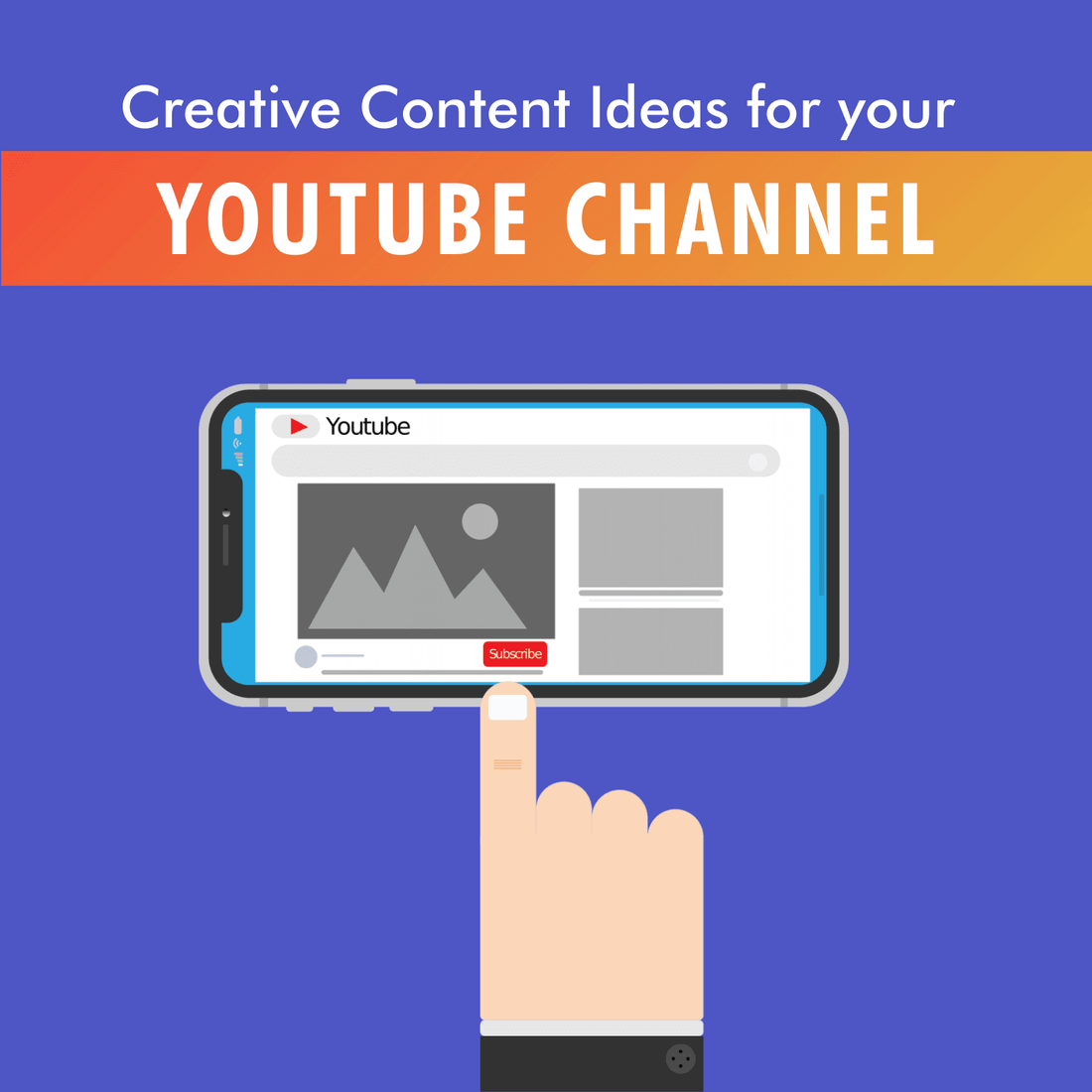 Creative content ideas for your YouTube Channel